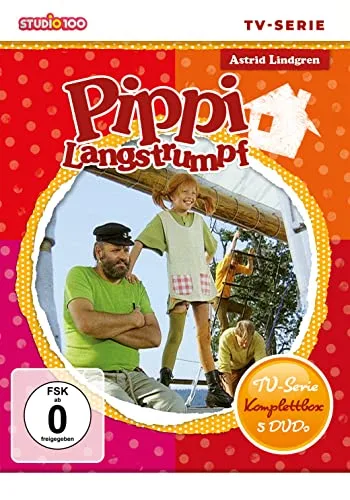 Pippi Langstrumpf - TV-Serien-Box [5 DVDs]