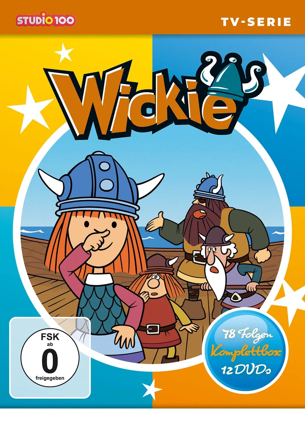 Wickie und die starken Männer (Klassik) - TV-Serien Komplettbox [12 DVDs]
