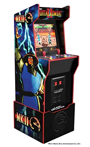 MIDWAY LEGACY 12 GAMES ARCADE MACHINE WITH RISER