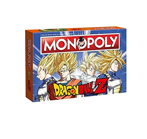 Winning Moves - Monopoly - Dragon Ball Z - Brettspiel - Alter 8+ - Deutsch