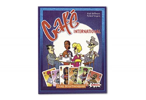 Amigo Spiele 1920 - Cafe International Kartenspiel, Blau und Weiß