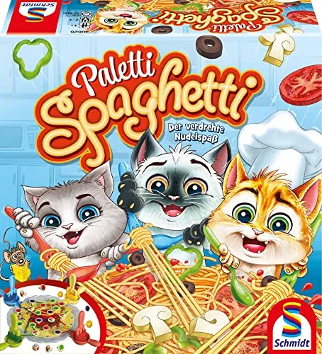 Schmidt Spiele 40626 Paletti Spaghetti, Aktionsspiel für Kinder und Erwachsene