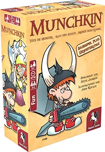 Pegasus Spiele 17222G - Munchkin 1+2