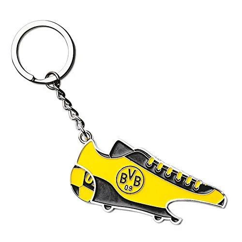 Borussia Dortmund BVB-Schlüsselanhänger mit Einkaufschip & Öffner