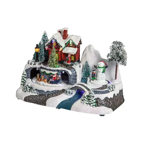 Avilia Weihnachtsdorf mit Musik und Lichter: Magische Atmosphäre für Ihre Weihnachtsfeiern! Funkelnde Lichter, Bezaubernde Melodien und einzigartige Weihnachtsatmosphäre