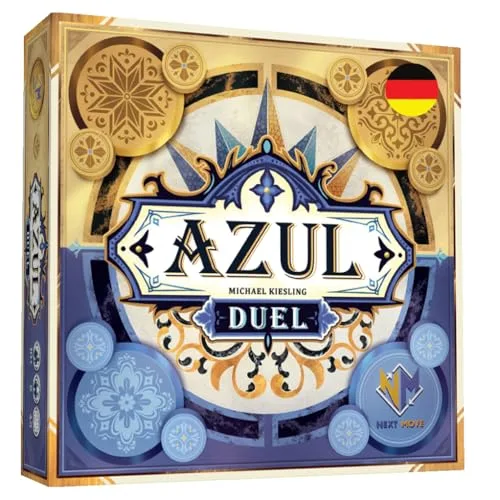 Next Move Games, Azul Duel, Deutsch, Familienspiel, Brettspiel, 2 Spieler, ab 10 Plus Jahren, 45 Minuten