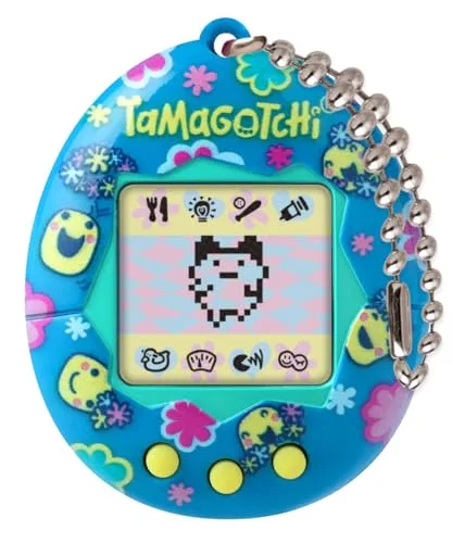 Bandai Tamagotchi Original Tama Smile Virtuelles Tier, Mehrfarbig, 42991, elektronisches Spielzeug ab 8 Jahren