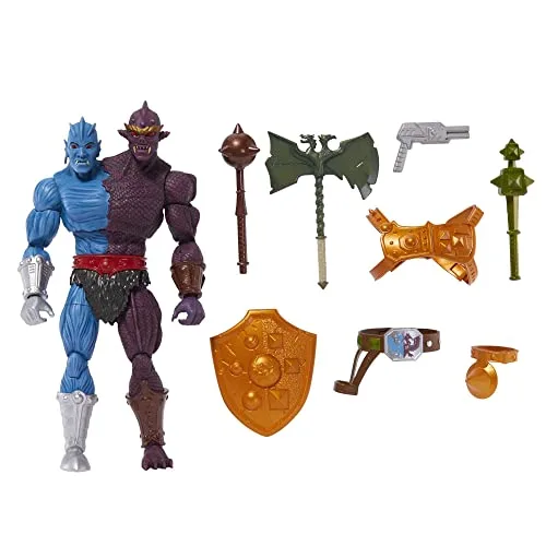Masters of the Universe Masterverse Actionfigur Two-Bad, detaillierte, bewegliche Sammelfigur mit Kampf-Zubehör und austauschbaren Händen, MOTU Spielzeug, HLB59