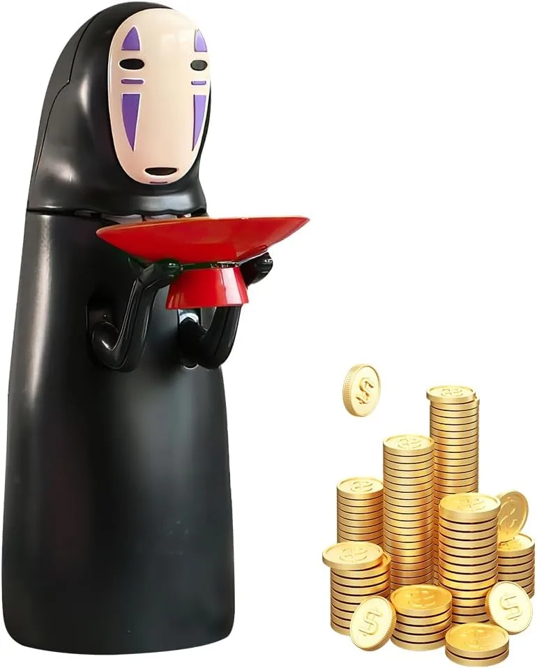 Lotvic Spardose, Sparschwein Kinder, Digitale Spardose mit Soundeffekten, Spardosen für Kinder, Cartoon-Sparschwein, Automatischem Schlucken von Münzen, Geschenk für Kinder, Erwachsene