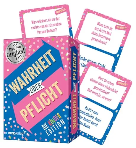 Wahrheit oder Pflicht – Die Kinderedition: | Das Original. Der Klassiker unter den Partyspielen, perfekte Geschenk für Geburtstag, Weihnachten und Schulanfang. Ab 10 Jahren