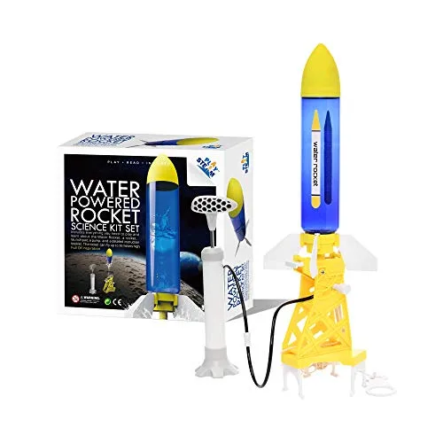 PLAYSTEM Outdoor Wasserraketen-Physik-Lernset - Spielzeug für Jungen & Mädchen - Geschenke für Kinder Jungen und Mädchen