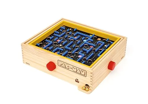 BRIO – 34065 PAC-Man Labyrinth| Klassische Holzspiele für Kinder ab 6 Jahren