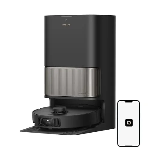 dreame L40s Pro Ultra Saugroboter, selbstreinigende Wischmopps, 19.000 Pa Saugkraft, 100% Detangling DuoBrush, ausfahrbare Wischmopps, Hindernisvermeidung für mehr als 180 Objekte, Sprachsteuerung