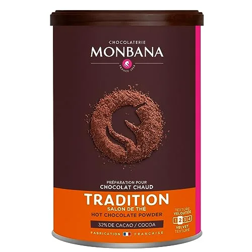 Monbana Schokoladenpulver "Tradition" 250g Dose (32 prozent Kakao) (1 x 250 g)