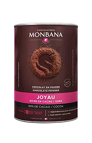 Monbana Trinkschokolade Joyau 60% Kakao 800g Dose
