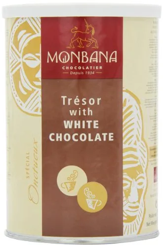 Monbana Tresor Au Chocolate Blanc 500 g