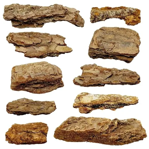 Cayway Diorama Supplies Kit, Modell Scenery Baumrinde Miniatur Rinde Diorama Materialien Miniatur Terrain, Mountain Rock Material Modell für Zug Landschaft Eisenbahn