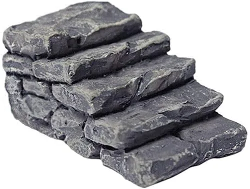 Rosojodg Mikro-Landschaftslandschaft, Landschaftsmodell, Mini-gerade Stufen, Modelleisenbahn, Landschaft, Heimbüro, Dekoration, Ornamente, Zubehör, langlebig und geschickt, Modelllandschaft (1,5 cm)