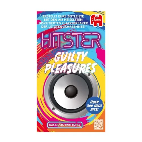 Hitster Guilty Pleasures - EIN Party- und Kartenspiel für Erwachsene und Familien - 2 bis 10 Spieler ab 16 Jahren, Deutsch (DE)