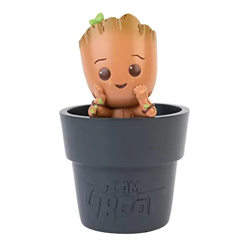 Grupo Erik Stiftehalter Marvel Groot Schreibtisch Organizer - Marvel Comics Stifköcher Schreibtisch Deko - Schreibtisch Zubehör Marvel Fanartikel - Stifte Organizer Marvel Merch