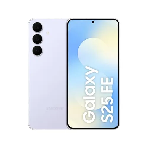Samsung Galaxy S25 FE mit Galaxy AI, Handy mit Android, 6,7 Zoll FHD-Display, 50 MP Kamera, 256 GB Speicher, 8 GB RAM, 4.900 mAh Akku, Icyblue, 3 Jahre Herstellergarantie [Exklusiv auf Amazon]