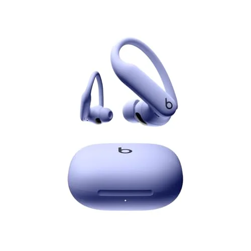 Beats Powerbeats Pro 2 Kabellose In-Ear Kopfhörer mit Bluetooth– aktive Geräuschunterdrückung, Herzfrequenzmessung, IPX4, bis zu 45H mit Ladecase, kompatibel mit Apple & Android - Hyperviolett