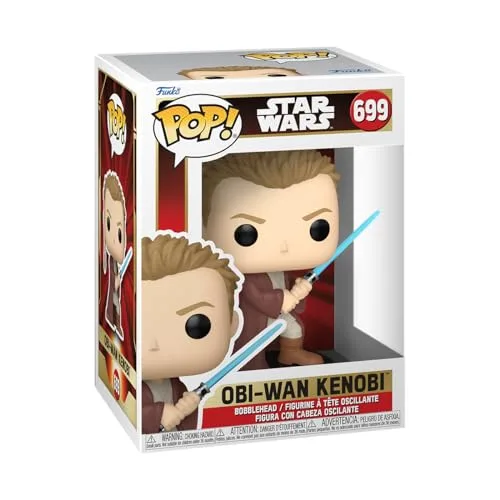 Funko POP! Star Wars: Episode 1 The Phantom Menace Anniversary - Obi-Wan Kenobi - (Young) - Vinyl-Sammelfigur - Geschenkidee - Offizielle Handelswaren - Spielzeug Für Kinder und Erwachsene