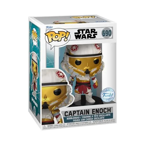 Funko POP! Star Wars: Ahsoka - Captain Enoch - Amazon Exklusiv - Sammelfigur aus Vinyl - Offizielle Merchandise - Spielzeug für Kinder & Erwachsene - TV Fans