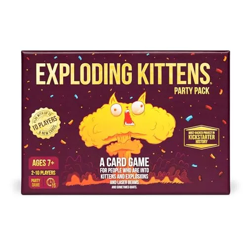 Exploding Kittens Party Pack - Spielen 10 Spielern!