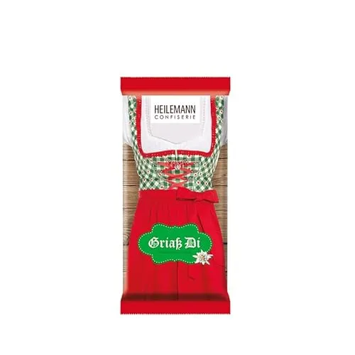 Heilemann Alpenserie Oktoberfest Bayern (Dirndl Tafelschokolade, 37 g)