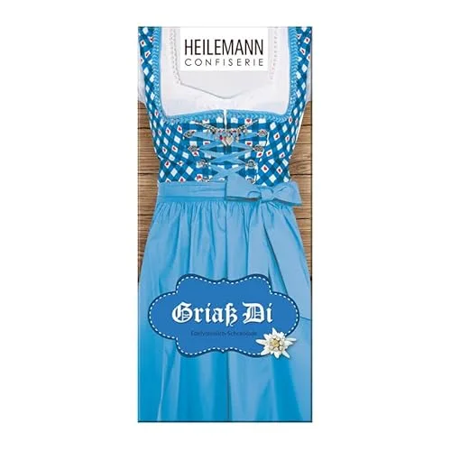Heilemann Alpenserie Oktoberfest Bayern (Dirndl Tafelschkokolade, 80 g)